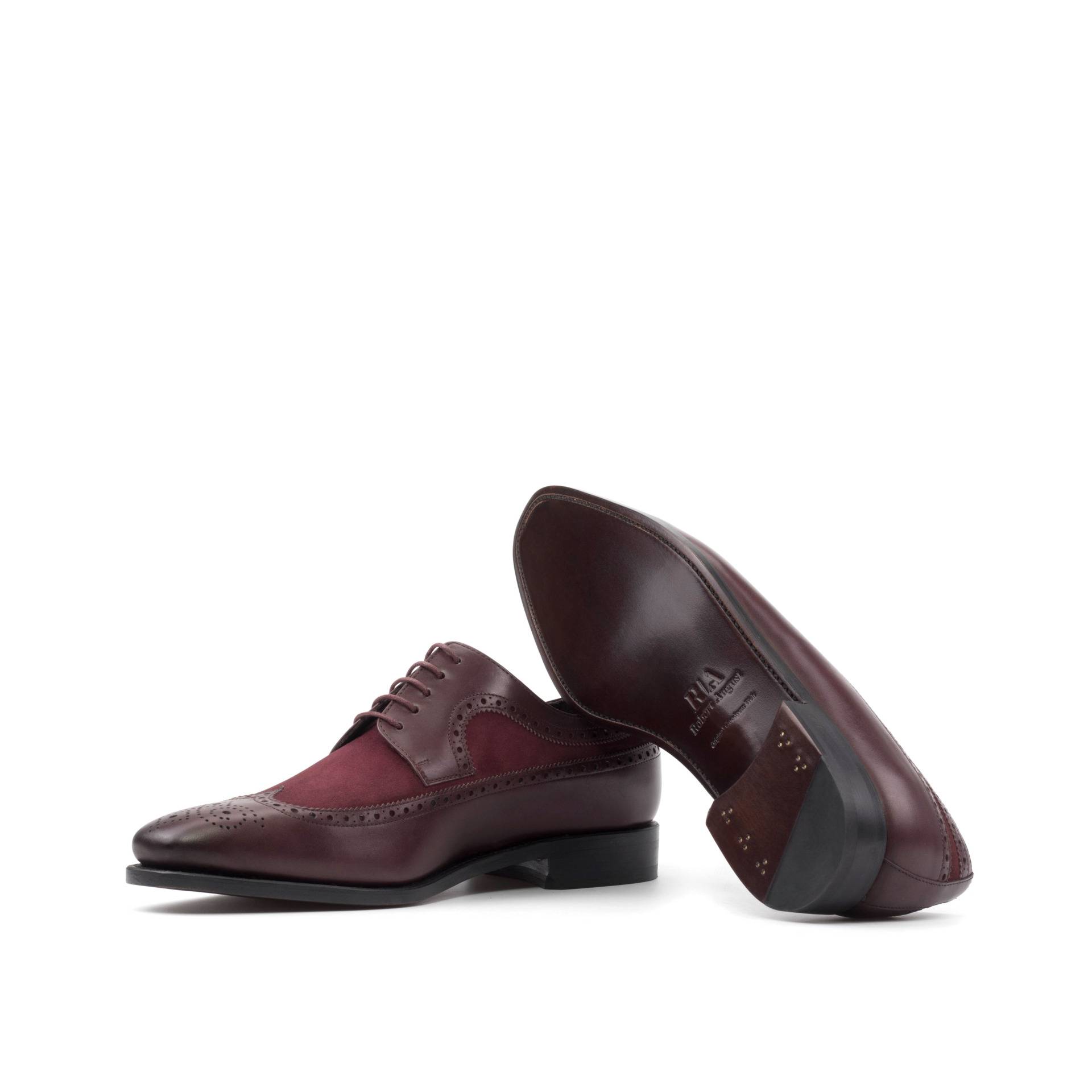 Burgundy Men's Longwing Bluchers