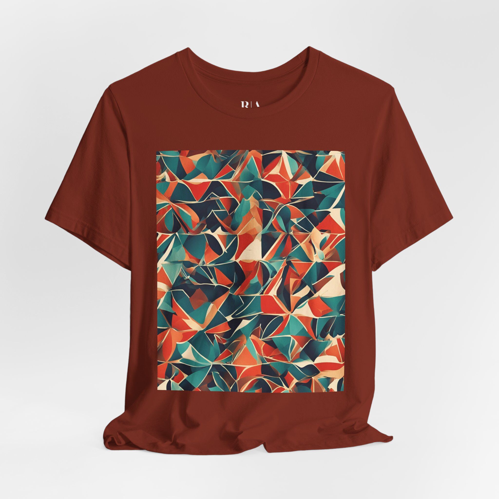 Origami of the Mind - Premium Jersey Cotton Graphic Tee - Image 3