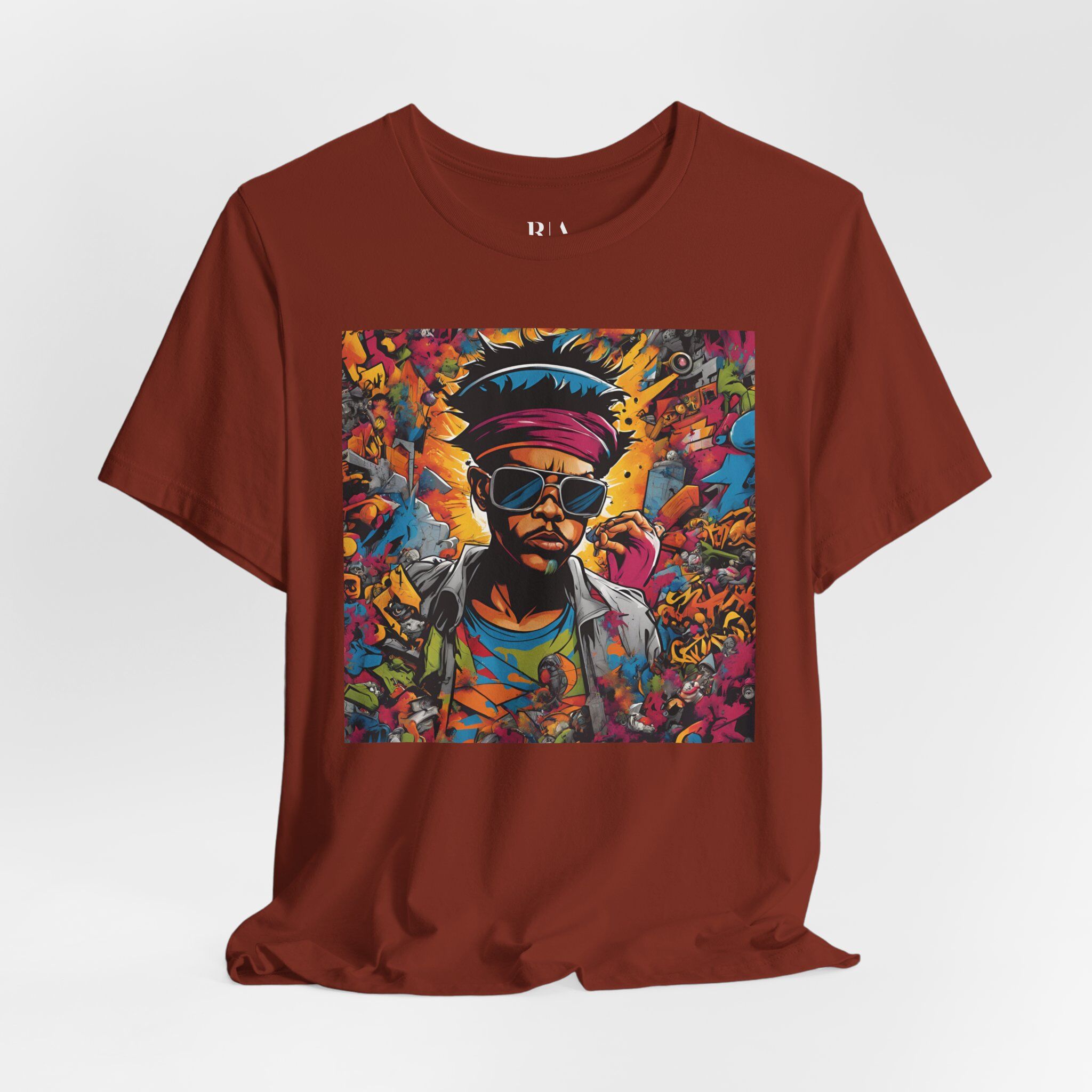 Colorful Rebel - Premium Jersey Cotton Graphic Tee - Image 2
