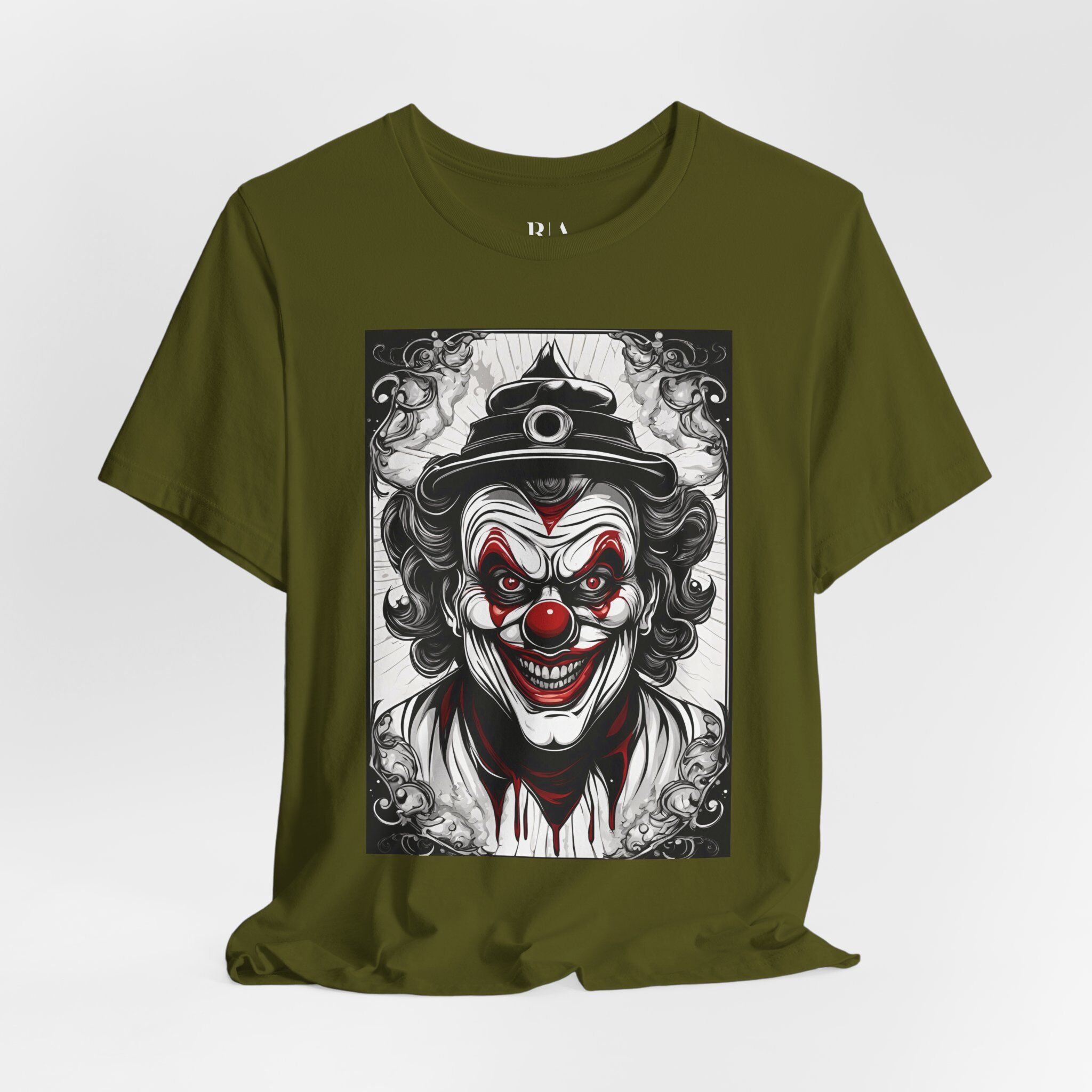Dark Laughter - Premium Jersey Cotton Graphic Tee - Image 2