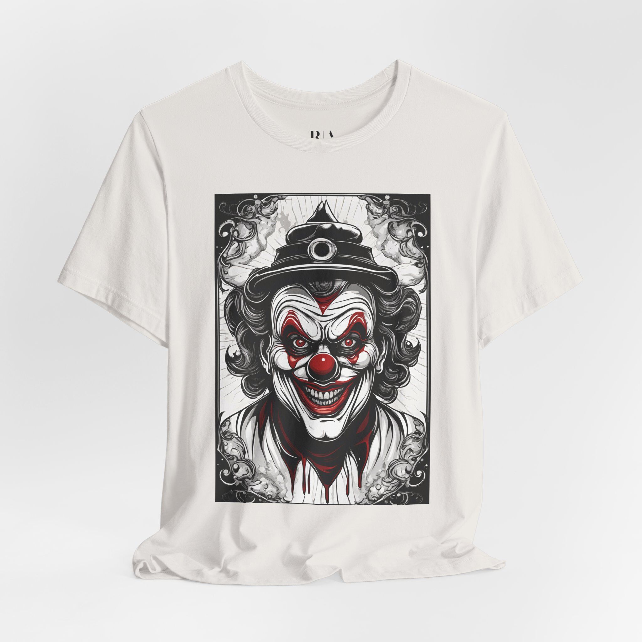 Dark Laughter - Premium Jersey Cotton Graphic Tee - Image 5