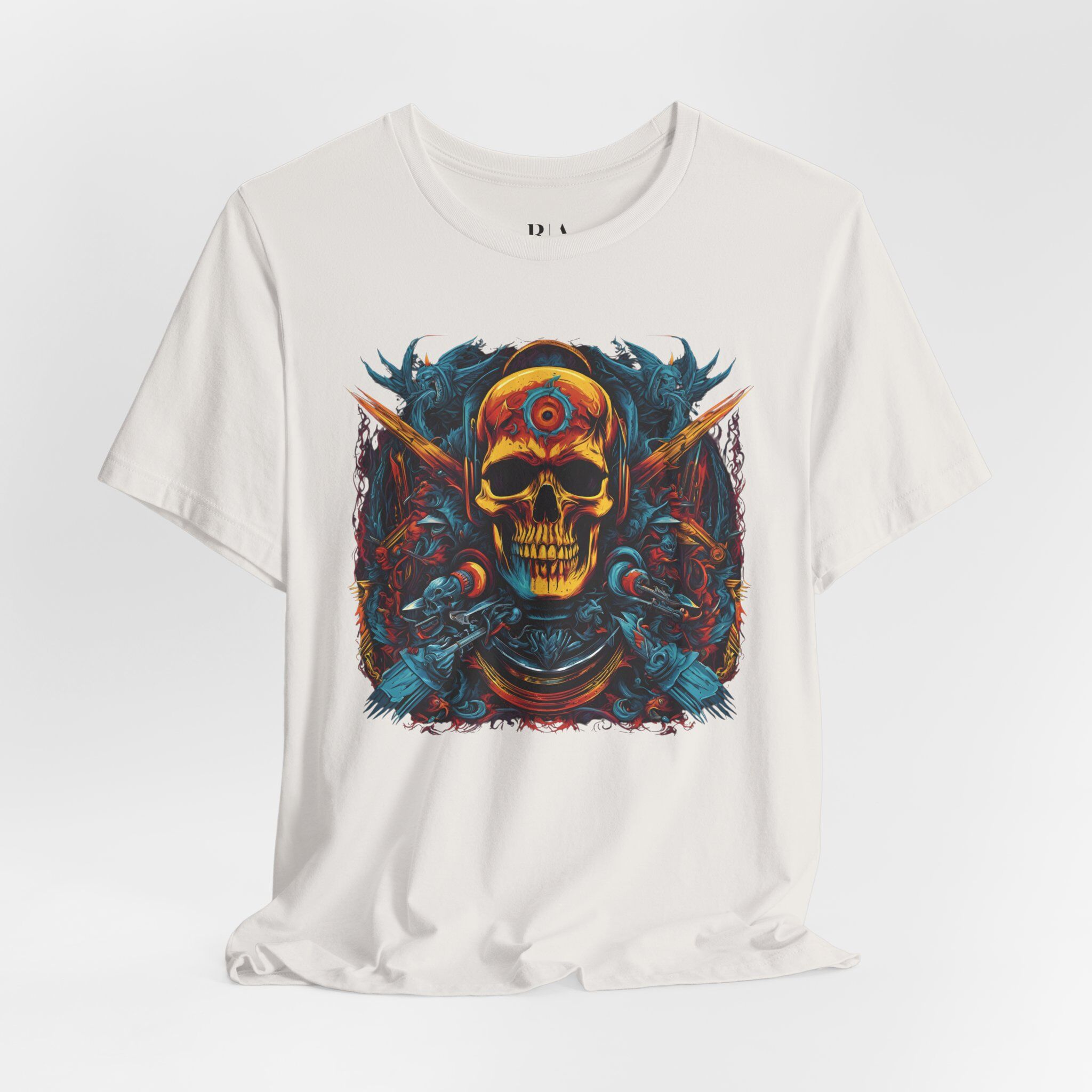 Guardian of the Abyss - Premium Jersey Cotton Graphic Tee - Image 3