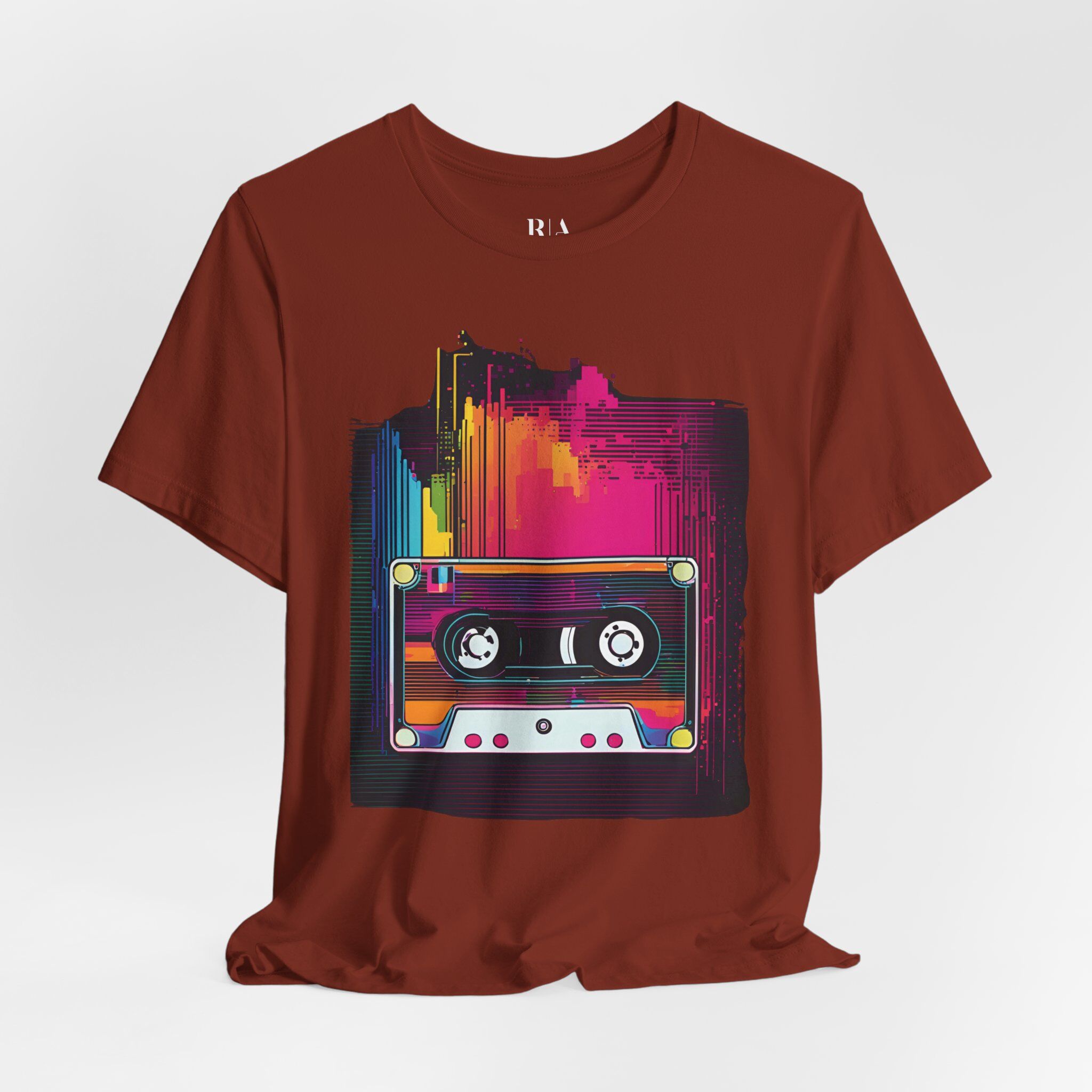 Soundtrack of the Past - Premium Jersey Cotton Graphic Tee - Image 4