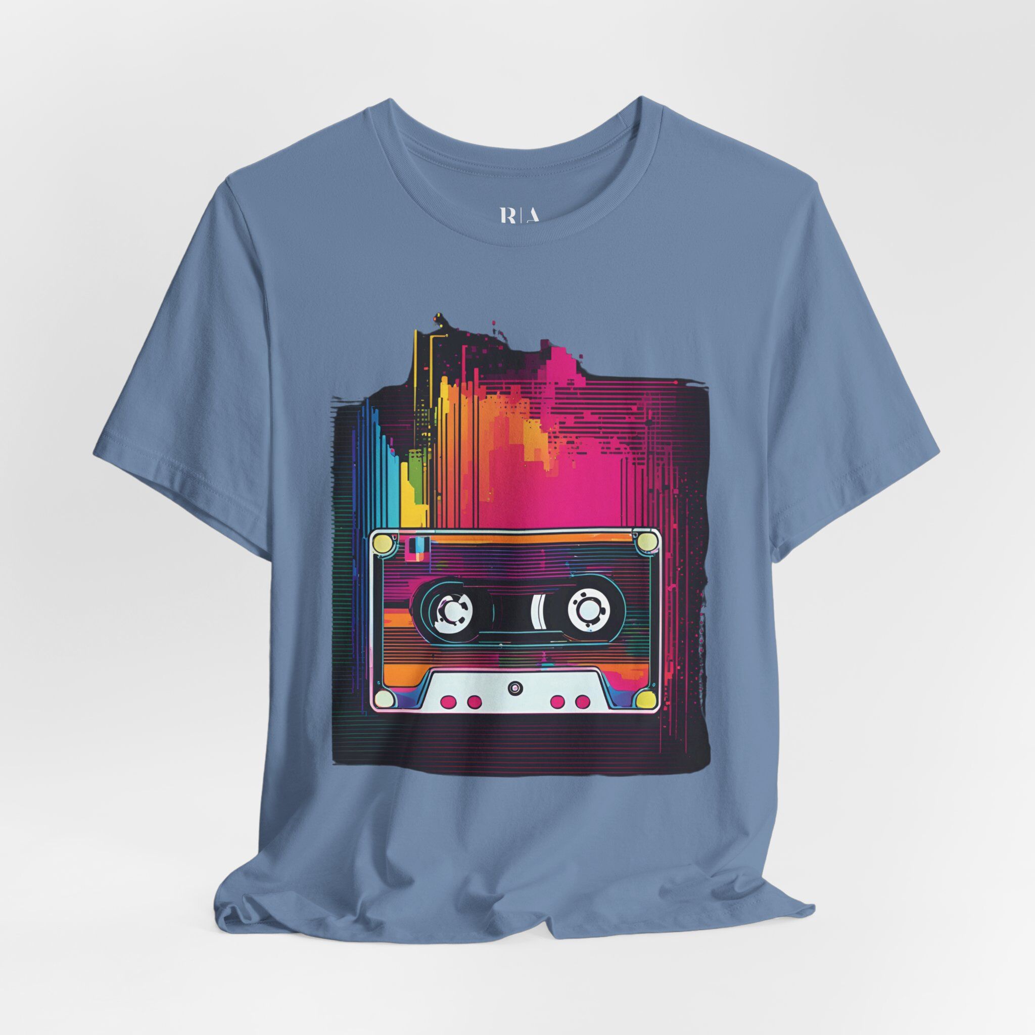 Soundtrack of the Past - Premium Jersey Cotton Graphic Tee - Image 3