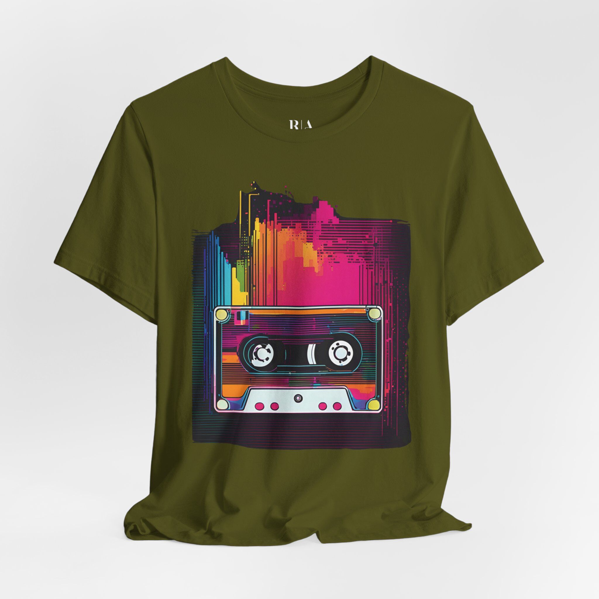 Soundtrack of the Past - Premium Jersey Cotton Graphic Tee - Image 2