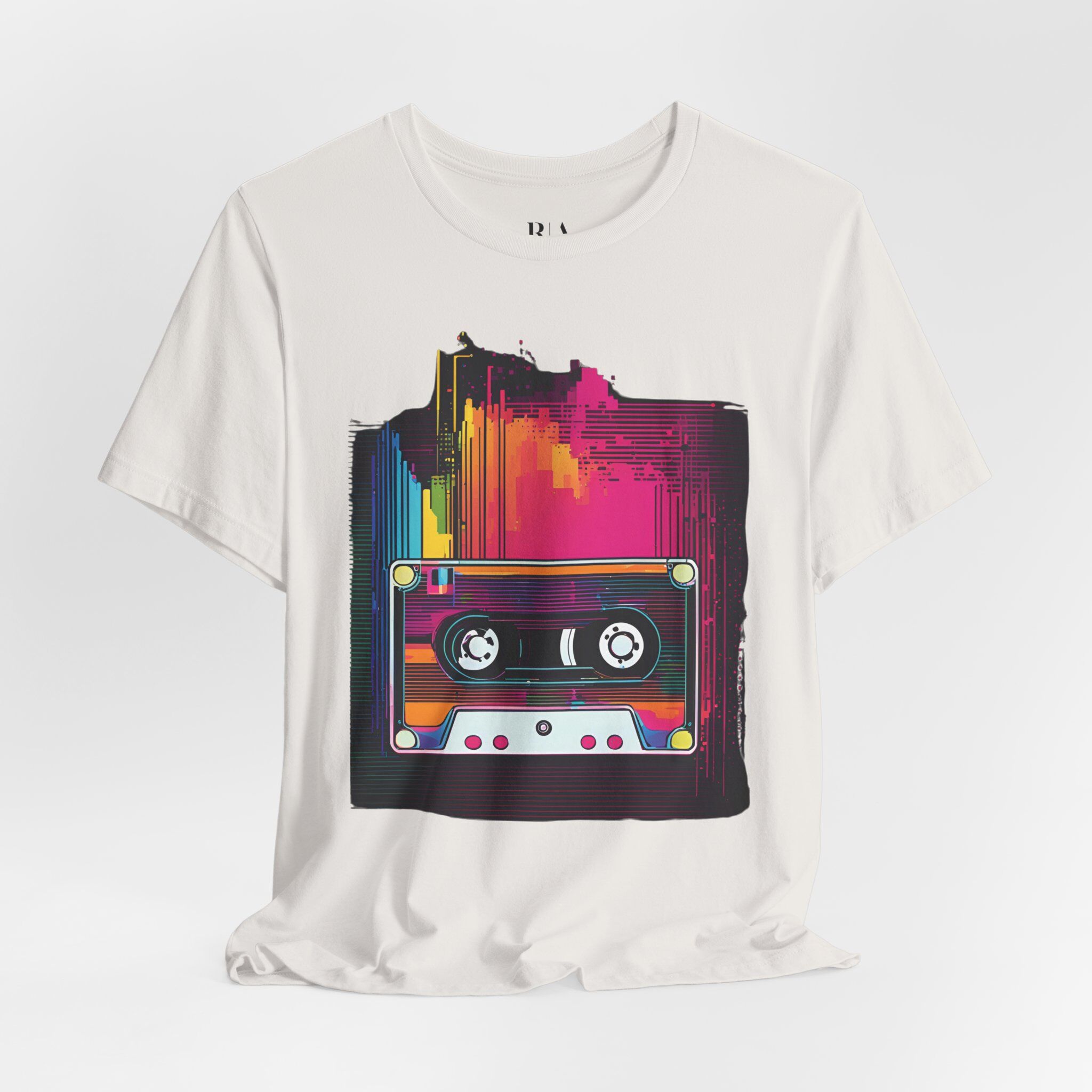 Soundtrack of the Past - Premium Jersey Cotton Graphic Tee - Image 5