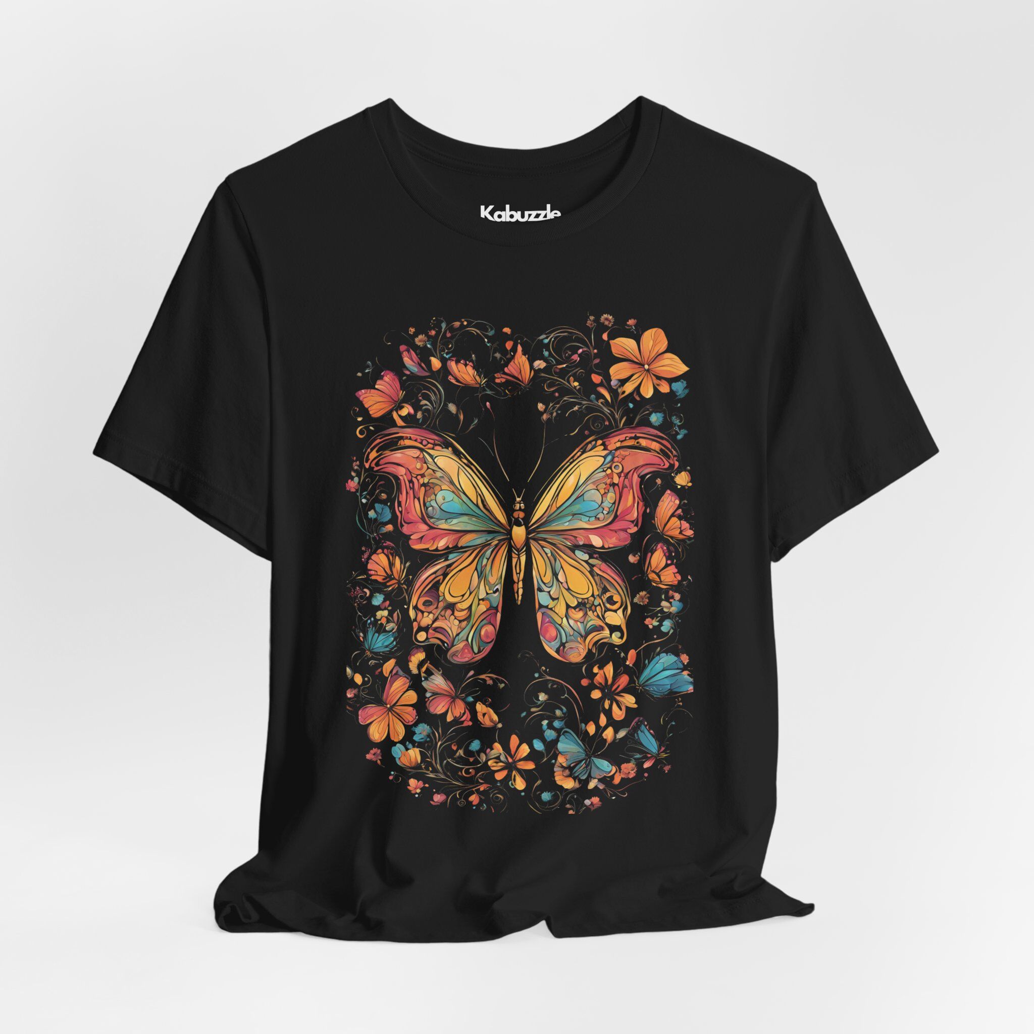 Symphony of Wings - Premium Jersey Cotton Graphic Tee