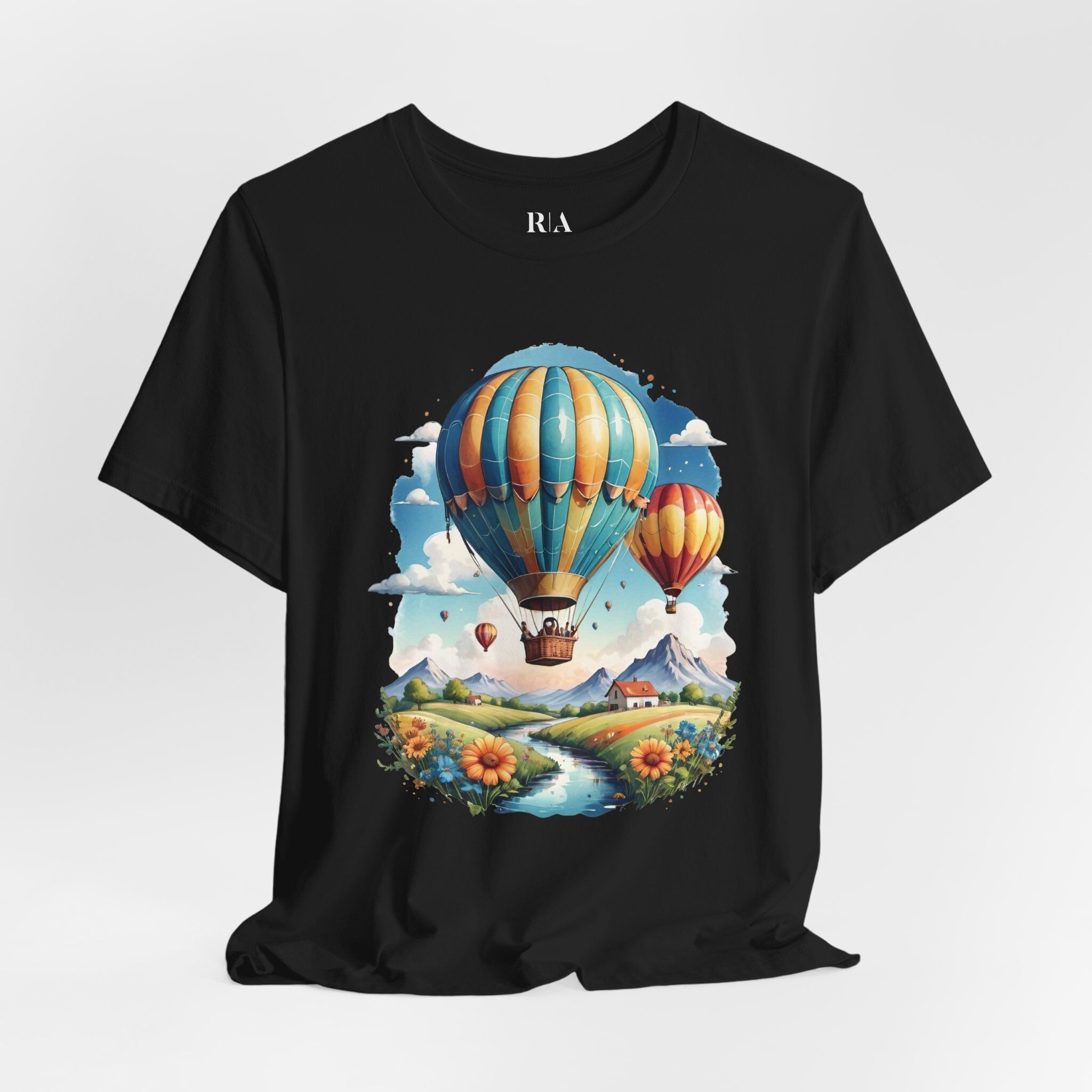 Highland Hot Air Haven - Premium Jersey Cotton Graphic Tee