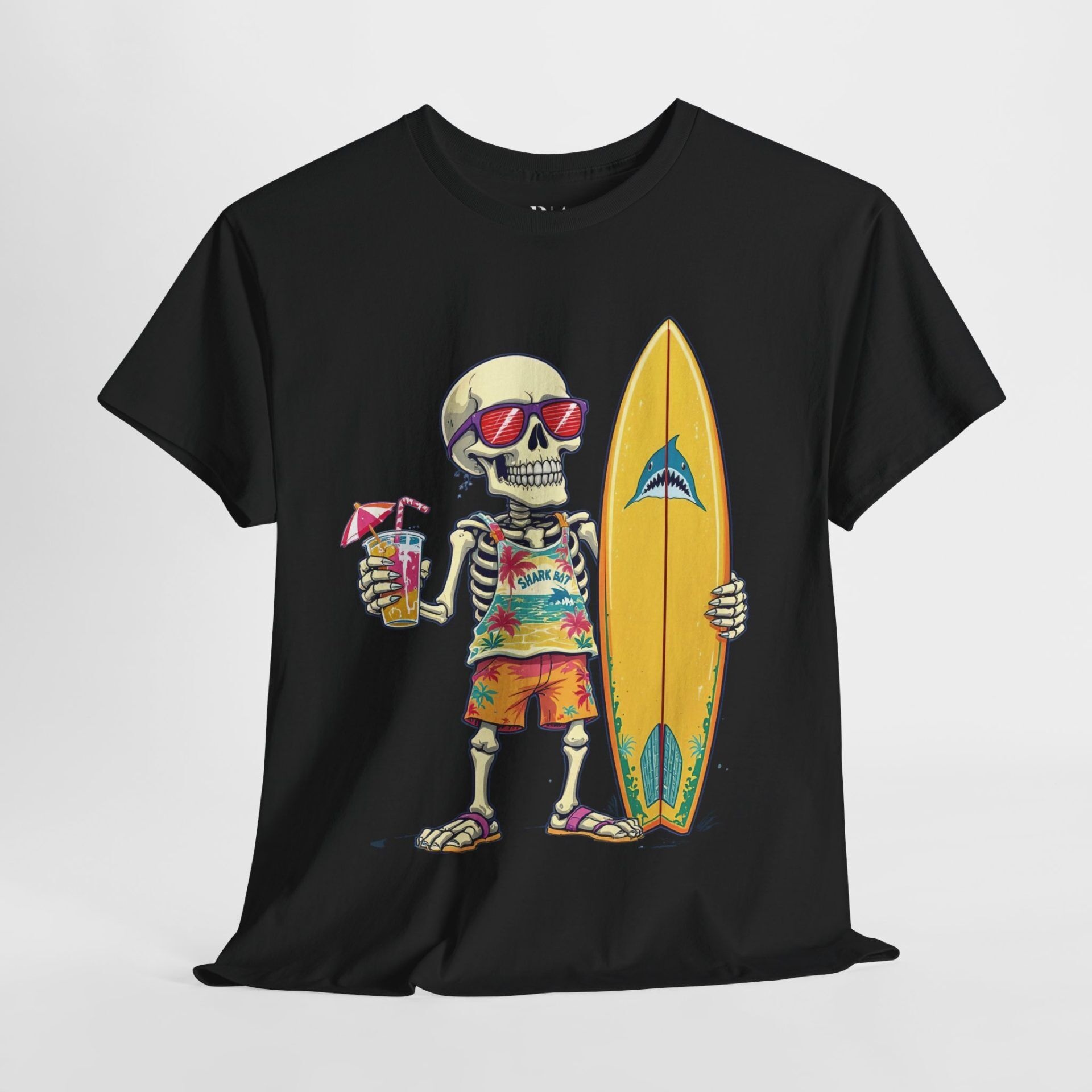 Bare Bones Boarder - Graphic Tee - Image 2