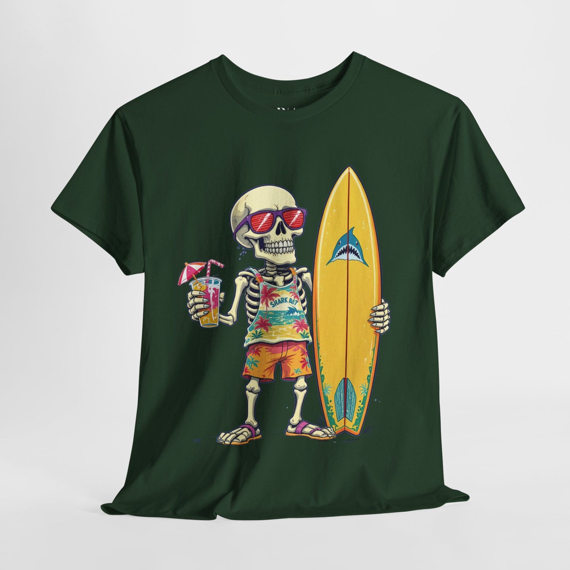 Bare Bones Boarder - Graphic Tee - Image 4