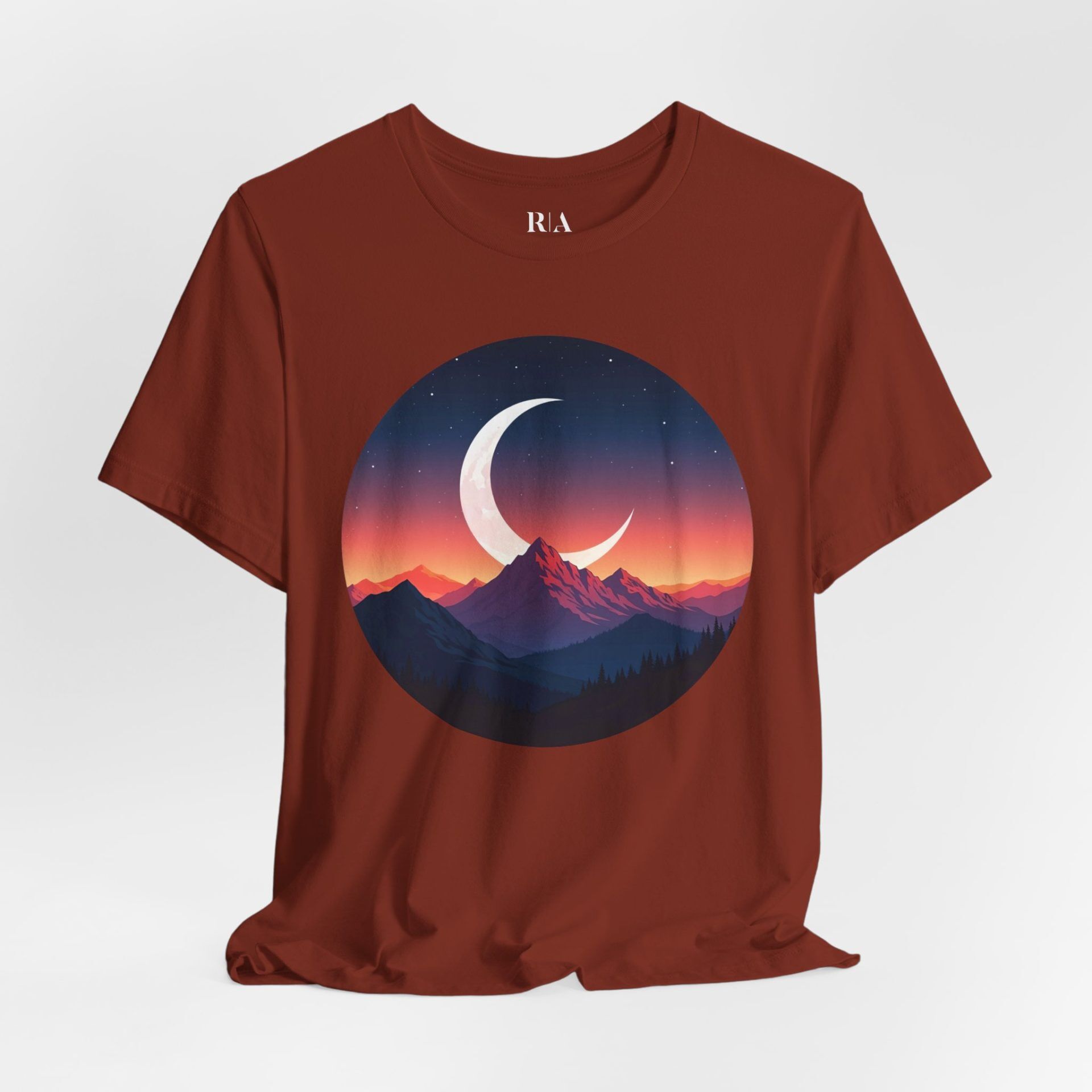 Alpine Moonlit Dream- Premium Jersey Cotton Graphic Tee