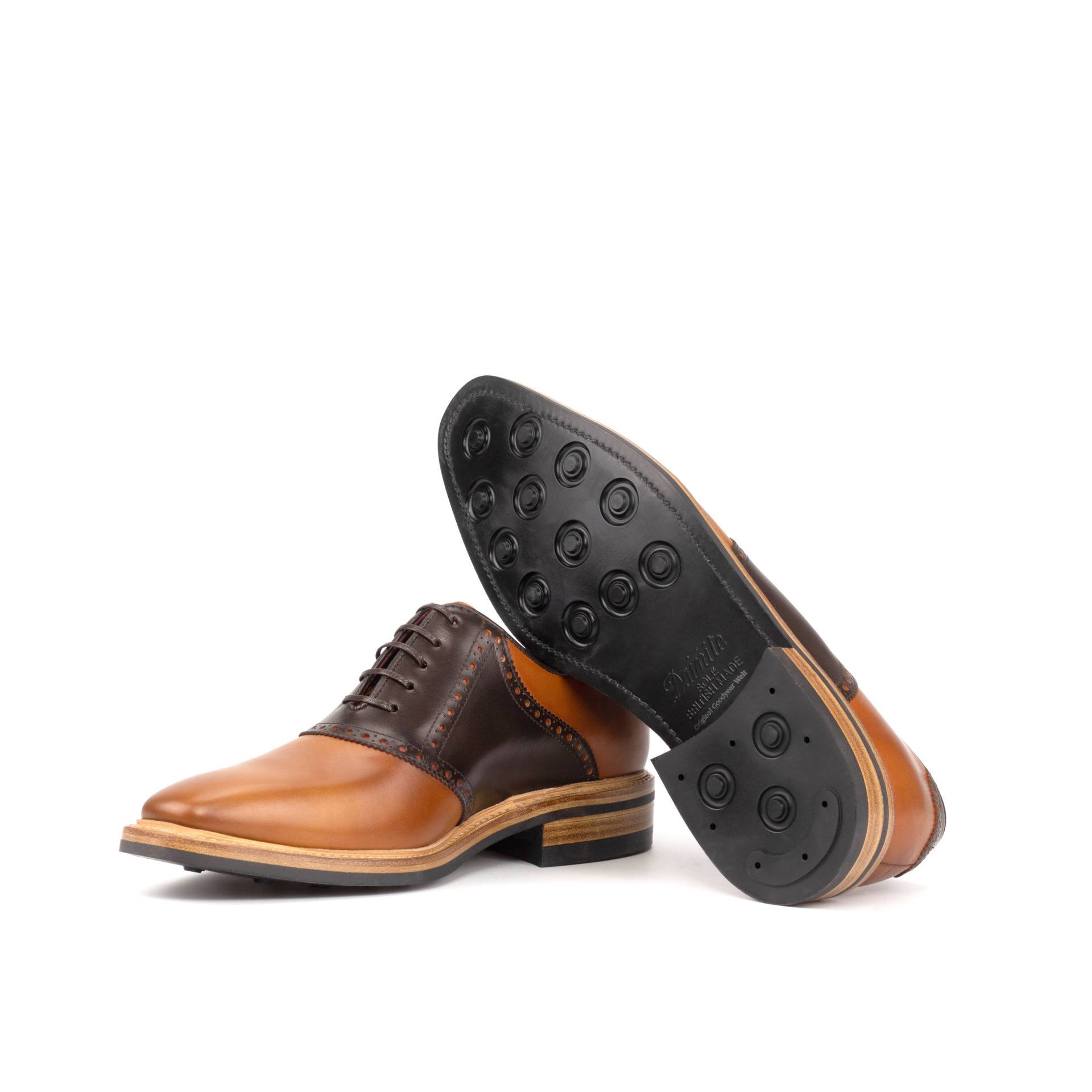 Brown Men's Saddle Shoes