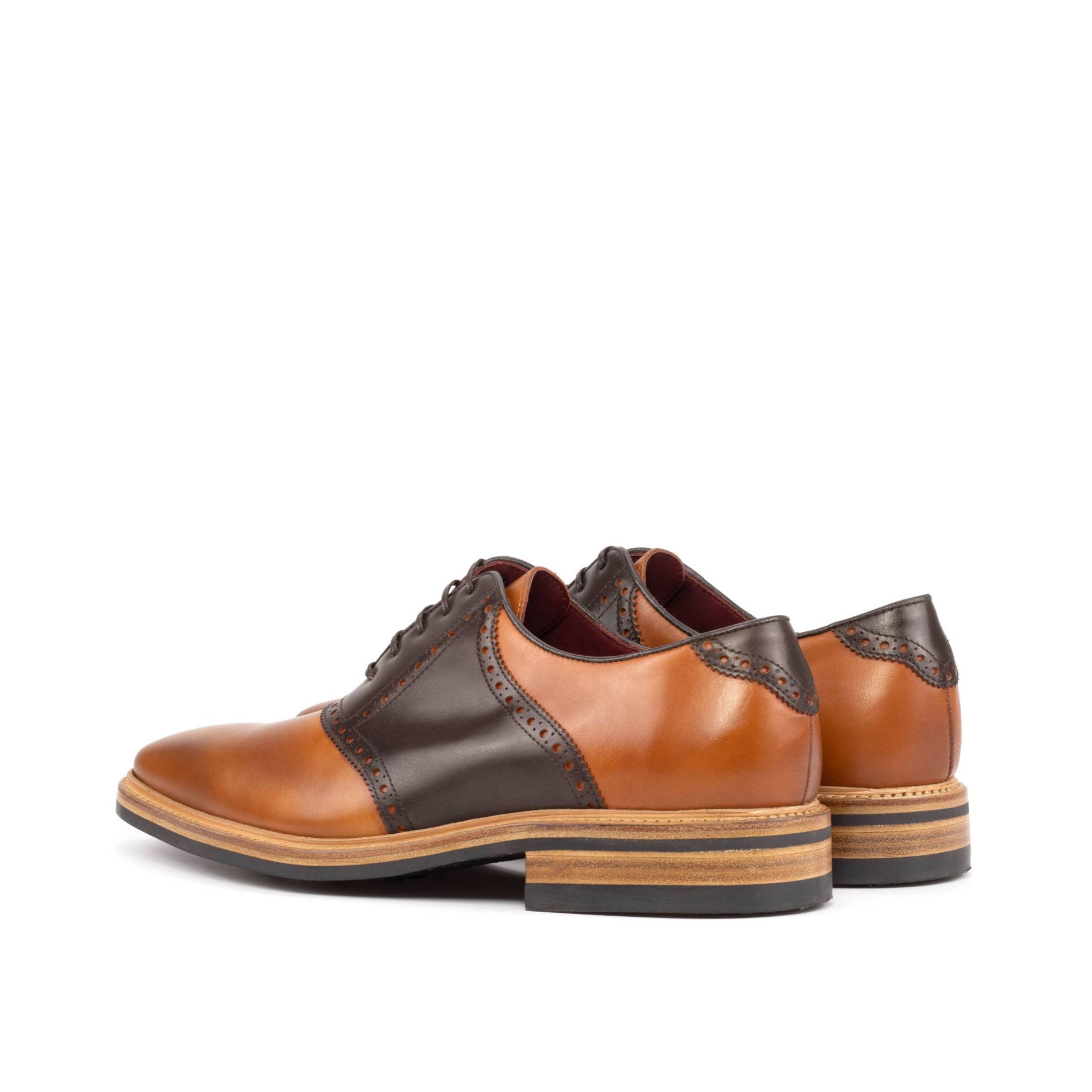 Brown Men's Saddle Shoes