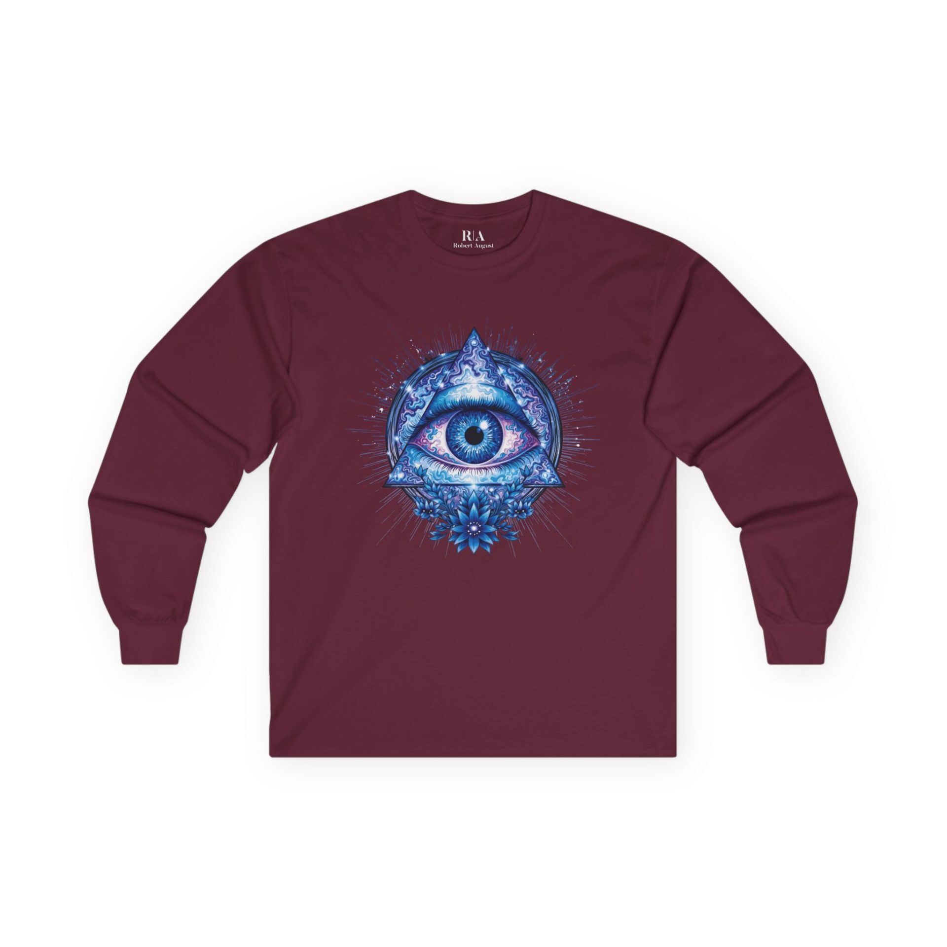 Azure Ascension - Long Sleeve Graphic Tee - Image 3
