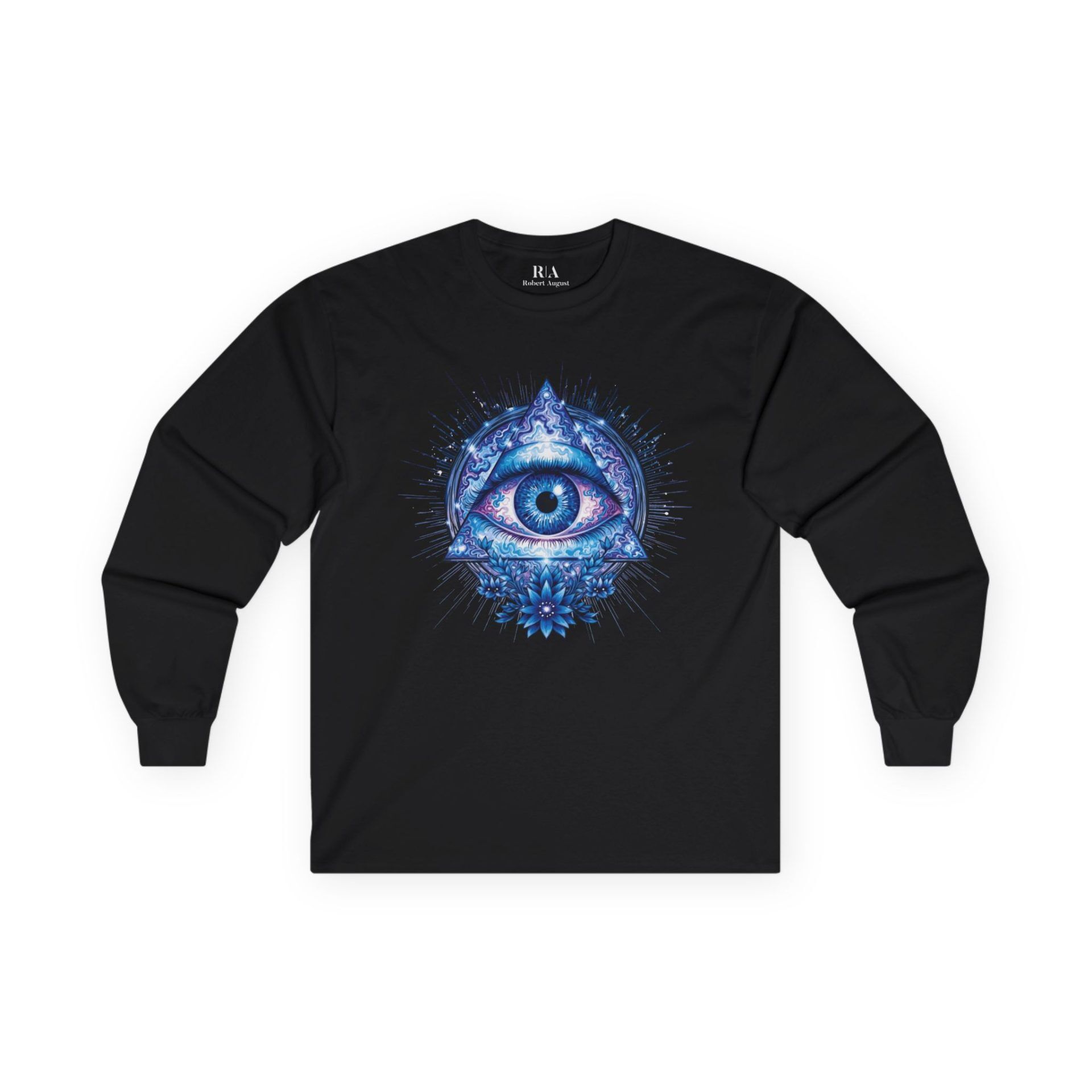 Azure Ascension - Long Sleeve Graphic Tee - Image 2